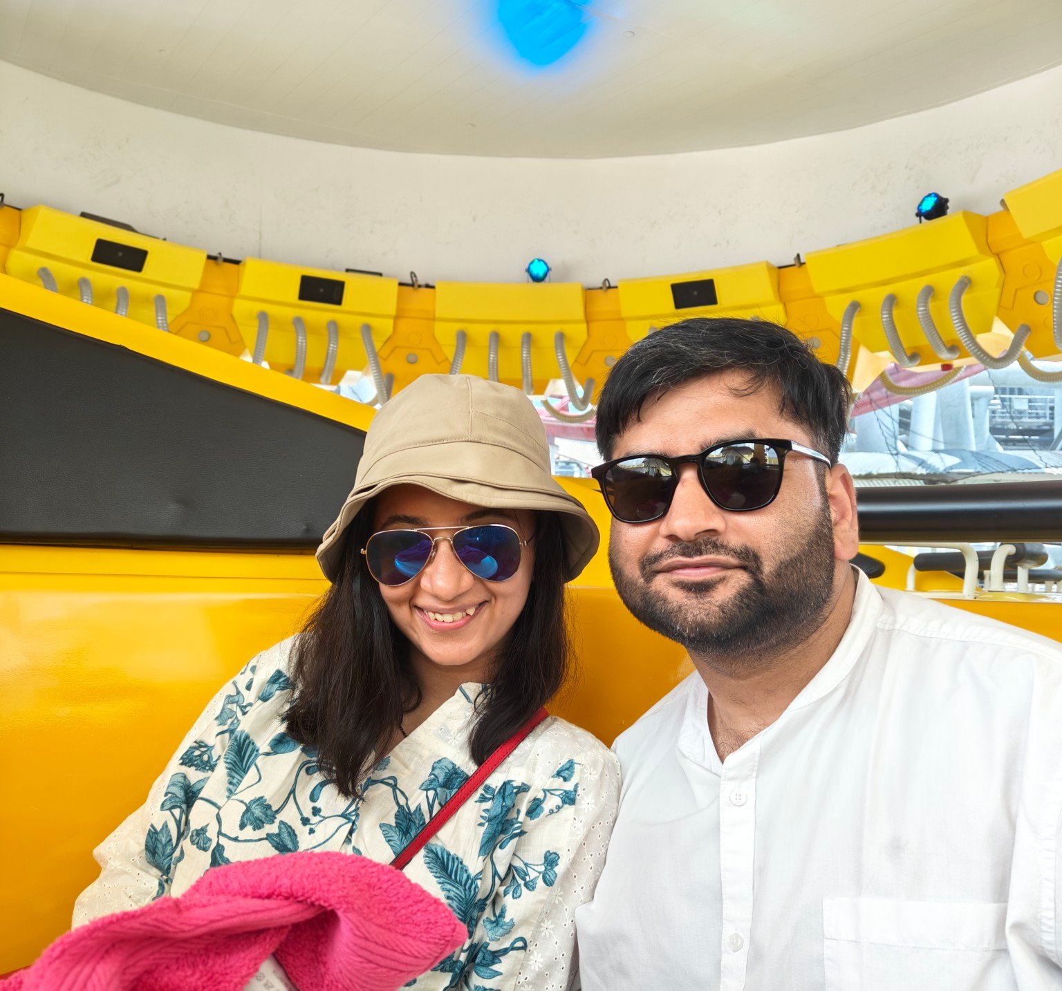 Himanshi and Rewant during an accessible travel experience